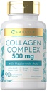 Carlyle Collageen Pillen met Hyaluronzuur 500mg 