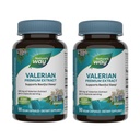 Nature's Way Valerian Premium Extract - 220 mg valeriaanextract per 2-capsule Serveren - Ondersteunt rustgevende slaap* - Niet-GMO-project geverifieerd - Kruidensupplementen - Glutenvrij - 90 capsules (2 verpakkingen)