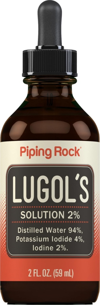 Lugols Jodium Drops 2% 2 fl oz 