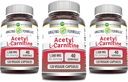 Verbazingwekkende Formules Acetyl L-Carnitine 1500 Mg Per Serving Veggie Capsules Supplement 