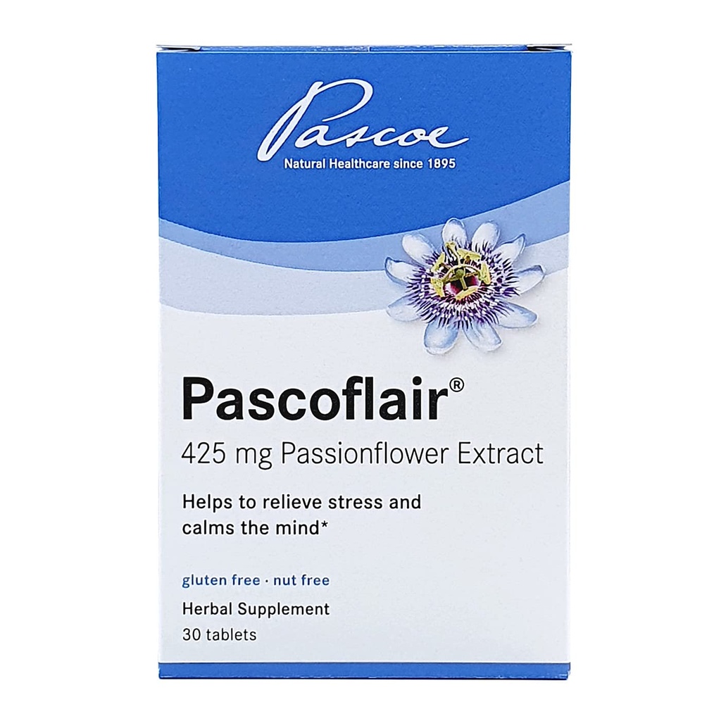 Pascoflair - Kruidenslaaphulp om rusteloosheid en nervositeit te helpen verlichten, kalmeert de geest om te helpen bij het ondersteunen van gezonde en rustgevende slaap.