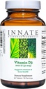INNATE Respons Formules Vitamine D3 2000 IE (50 mcg) - Vitaminesupplement ter ondersteuning van Immune en Bone Health - Vegetarisch, niet-GMO en Kosher - Made Without 9 Food Allergenen - 90 tabletten (90 porties)