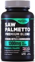 Prostate Premium - Saw Palmetto pour hommes, Sting Nettle, Ashwagandha, Lycopène, Bladder & Urinary Relief, Supplément prostate pour hommes, 60ct