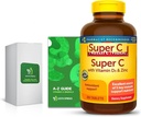 Super C met vitamine D3 en zink 200 tabletten met Exclusieve A tot Z - Better Ligth&Spring Guide (2 items)