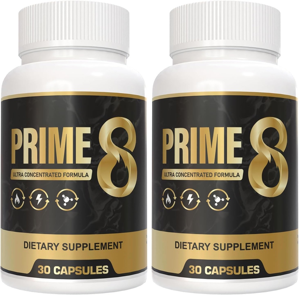 Prime 8 100% Authentic Original Prime8 Officiële Formule (2 Pack) voor 60 dagen