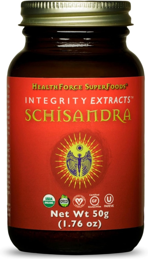 GEZONDHEIDSFORCE SUPERFOODS Integriteit Extracten Schisandra - 50 g Poeder
