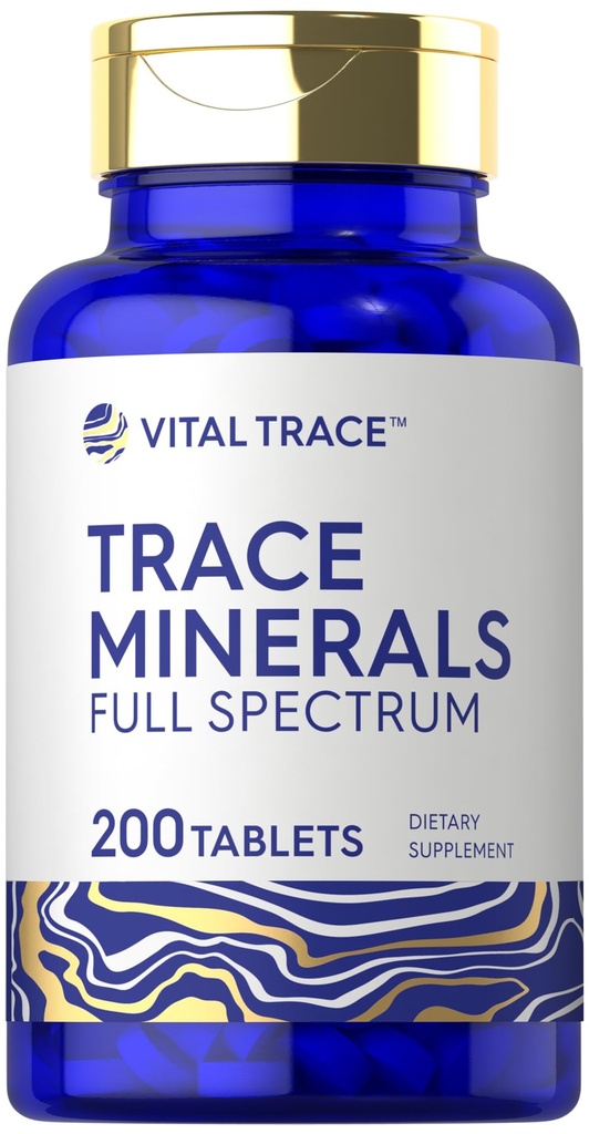Carlyle Trace Minerals | 200 Tablets | Full Spectrum Supplement