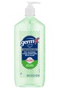 Sanitizer à main avancé Germ-X avec Aloe et vitamine E, Gel hydratant non-séchant, formule instantanée et sans rinçage, bouteille de pompe, retour aux fournitures scolaires, 1 Litre