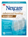 Nexcare Advanced Healing Waterproof Bandages, Assorted Sizes, 10 Tellen