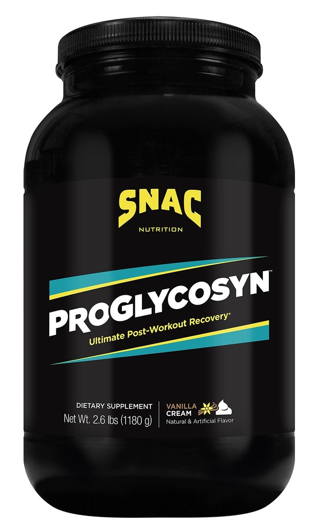 SNAC System Proglycosyn Vanille Cream 2,6 lb (1180 g) door SNAC System