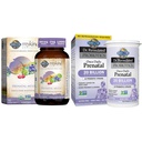 Tuin van het leven Vrouwen Prenatale Multivitamine met Vitamine D3, B6, B12, C & Iron & - Dr. Geformuleerde Probiotica Eenmaal Dagelijks Prenatale