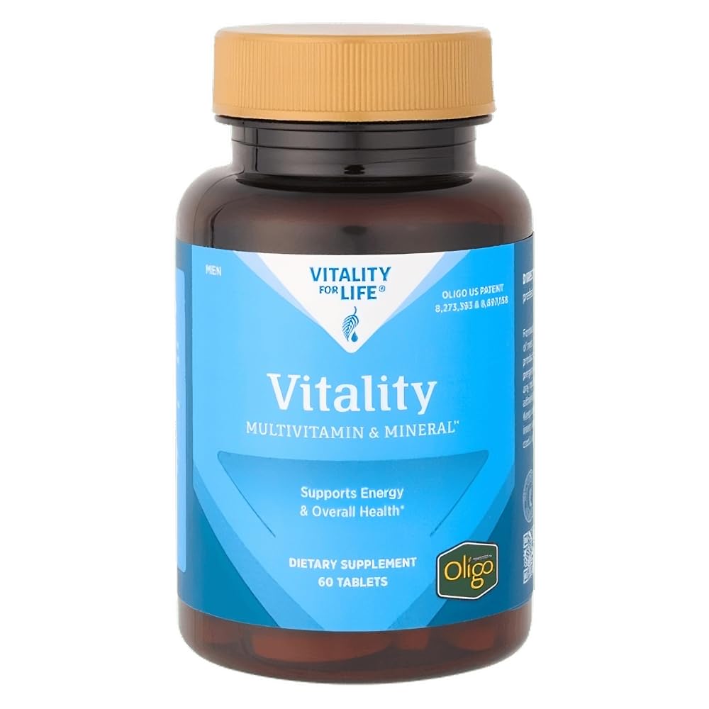 Melaleuca Multivitamine & Mineral Supplement for Men, Powered by Oligo (60 Tablets)