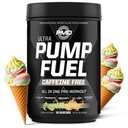 PMD Sports Pump Fuel Ultra Cafeïne Gratis - Premium Pre-workout Poeder & Muscle Pump, Grotere Focus, Endurance & Recovery, Premium Creatine, Arginine & Beta Alanine - Rainbow Sherbet (30 Servers)