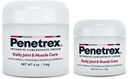 Penetrex Joint & Muscle Therapy Duo - Verzachtende verlichting voor rug, nek, handen, voeten & zenuwen - Rub met Arnica, vitamine B6 MSM & Boswellia - 2oz, 4oz