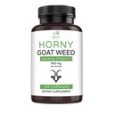 Extrait d'herbe de chèvre en chaleur pour les hommes et les femmes - Pilules à base d'herbes Stamina - 120 capsules