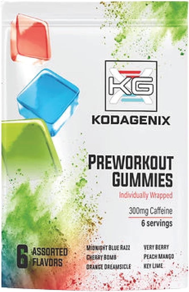 Kodagenix 's werelds eerste preworkout gummy