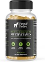 Pete & Pedro Men's Compleet Eenmaal dagelijks Multivitaminen voor het hele voedsel Supplement om te helpen met spierondersteuning, energie & Immuniteit, natuurlijke non-GMO, Made in USA l As Seen on Shark Tank, 30 Day Supply