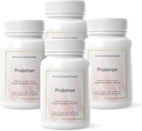 Gevoed Natuurlijke Gezondheid Probron - Vrouwen Probiotica + IJzer Supplement Gebost met vitamine C en koper - Vegan formule voor energie en spijsvertering Wellness - 120 capsules