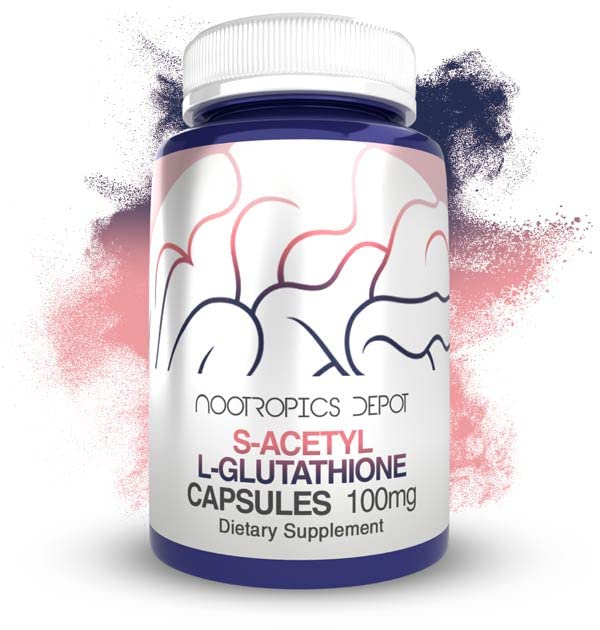 S-Acetyl L-Glutathione Capsules 100mg 180 Telling 