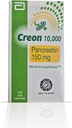 Creon 10.000 Enzyme Supplement voor pancreasinsufficiëntie - Ondersteunt spijsvertering met Lipase, Protease, Amylase - 100 Capsules