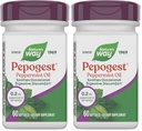 Nature's Way Pepogest Peppermint Oil, Soothes Occasional Gastrointestinal Discomfort*, 60 Softgels (pack of 2)