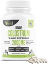 VITINITY Capsules de colostrum de foie gras pour les humains - Supplément naturel IgG Colostrum pour la santé de Gut, le soutien immunitaire, la récupération musculaire et le bien-être