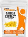 BulkSupplements.com Arnica Extract Powder - Kruidensupplement, van gedroogde Arnica Bloemen, Servings Vary Per Use, 1kg (2,2 lbs) (Pack of 1)
