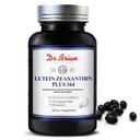 Dr Brian Lutein et Zeaxanthin Suppléments, Vitamines oculaires Suppléments de dégénérescence maculaire Non-OGM, sans gluten pour les yeux secs Vision santé, 60 capsules