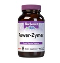 Bluebonnet Nutrition Power-Zymes, Protein Digestieve Ondersteuning*, Sojavrij, Glutenvrij, Melkvrij, 90 plantaardige Capsules, 90 porties