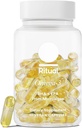 Ritual Omega 3 - Vegan - Science-Backed Dose of DHA & EPA Fatty Acids in 2:1 Ratio, Bio available, Brain and Heart Health Support, Minimal Burp-Back, Sustainablely Sourced Microalgen, 30 Day Supply