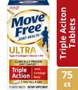 Beweeg Free Type II Collagen, Boron & HA Ultra Triple Action Tablets, Beweeg Free (75 Tel in een fles) 1 ea (verpakking van 3)