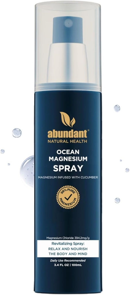 MAG I.C. Magnesium Spray met 10% Trolamine Salicylaat voor sterke pijnverlichting tegen pijn en blauwe plekken, effectieve en snelle absorptie, Fragrance-Free, 100ml