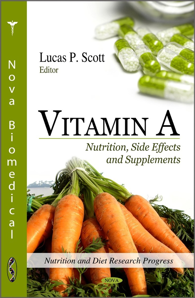 Vitamine A: Voeding, bijwerkingen en supplementen (Nutrition and Diet Research Progress)