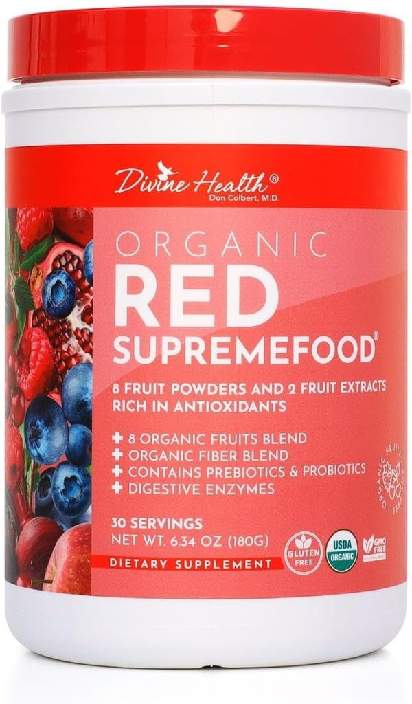 Goddelijke Gezondheid Biologische Rode Supremefood® 