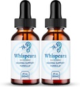 Whispeara Tinnitus Relief for Ringing Ears Drops, Ring Clear Tinnitus Liquid Drops, Maximale sterkte, Geavanceerde Formula Hearing Supplement, Oorringende Tinnitus, Whispeara Reviews (2 Pack)
