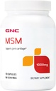 GNC MSM 1000mg, 90 capsules, ondersteunt Joint Cartilage