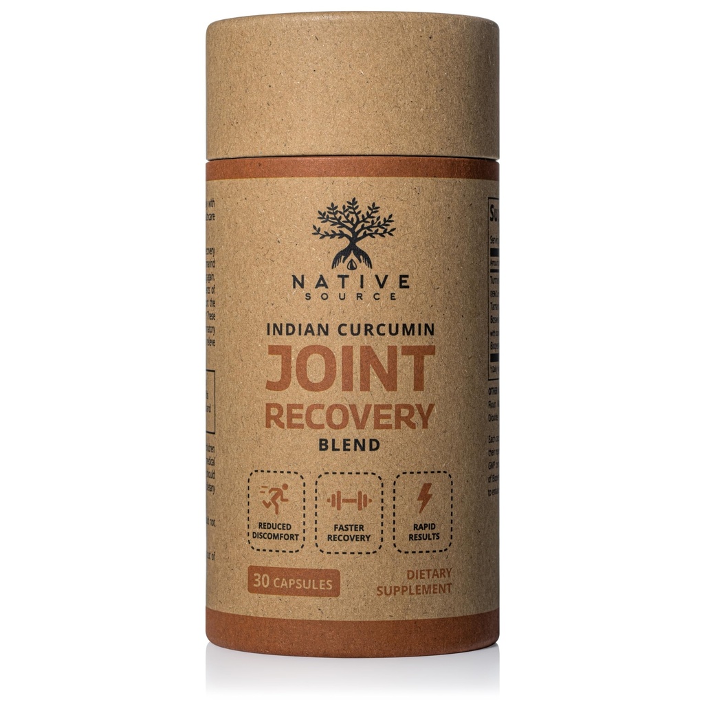 Indiase Curcumin: Joint Recovery, Turmeric, Tamarind Seeds, Boswellia en Black Pepper Excess 