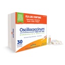Boiron Oscillocicinum pour soulager les symptômes de la grippe comme les douleurs corporelles, les maux de tête, la fièvre, les frissons et la fatigue - 30 doses
