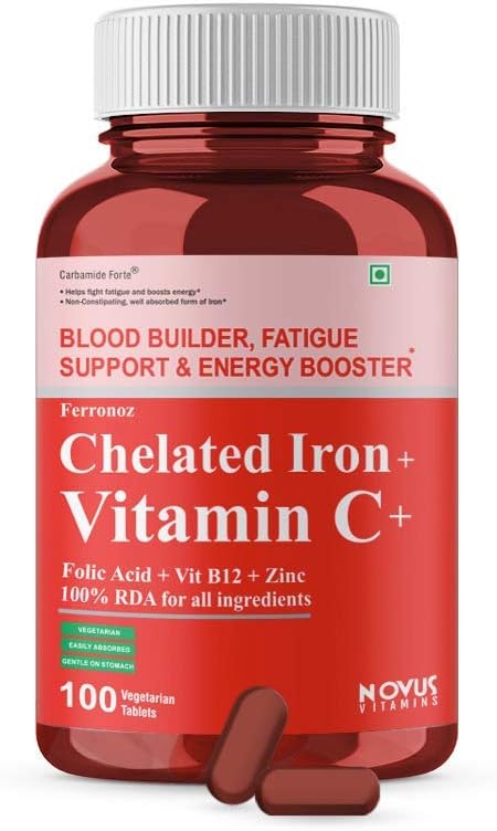 Ifra Carbamide Forte Gecheld ijzer met vitamine C, B12, foliumzuur & Zn 