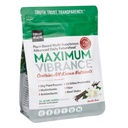 Bruisende Gezondheid, Maximale Vibratie, Plant-Based Superfood Supplement met een Multivitamine, Proteïne en 25 miljard CFU Probiotica, Vanille, 15 Serving Pouch