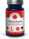 VeinoTune Traitement des veines de varice pour les jambes, réduit l'enflure, Châtaigne de cheval 300 mg, 60 capsules à base végétale, 60 jours d'approvisionnement, BPF