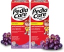 Fast Acting Children's Pain Reliver/Kids Fever Reducer met Acetaminophen Oral Suspension, Ages 2-11, Zero Alcohol of Aspirine of Ibuprofen, Grape Flavor, 4 fl oz (2 Pack)