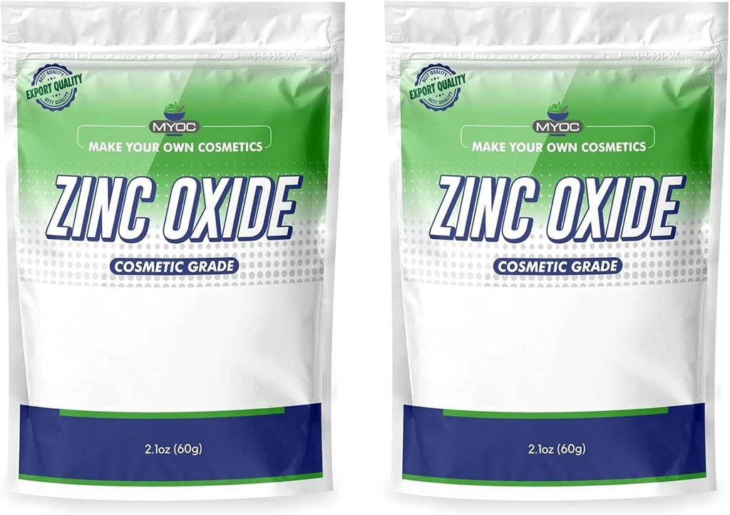 Witte zinkoxidepoeder-60 Gm (2.11 Oz (verpakking 2))