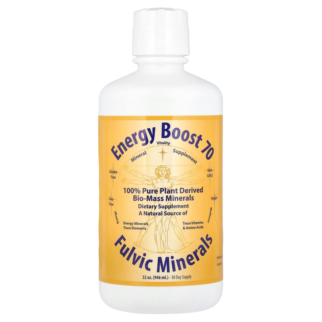 Energie Boost 70 Morningstar Minerals, Fulvic Minerals, 32 oz (946 ml)