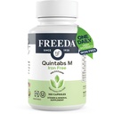 GRATUITE Une multivitamine quotidienne sans fer – Quintabs-M sans fer – Suppléments multivitamines casher, équilibrés pour les adultes, les hommes et la santé des femmes Multivitamines complètes (100 capsules)