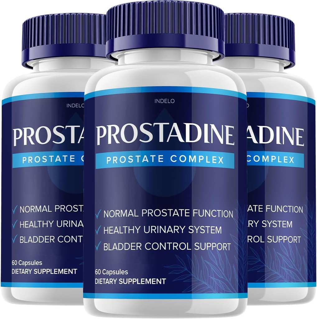 (3 Pack) Prostadine Capsules, Official Prostadine Drops Capsules Formula, Prostadine Supplement, Maximum Strength Prostatine Drops Capsules, 2024 New Improved Formulation, Prostatine (180 Capsules)