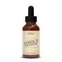 Lugol's oplossing 2% 1oz glazen druppelfles. Bevat Kaliumjodide en Jodium, 30ml