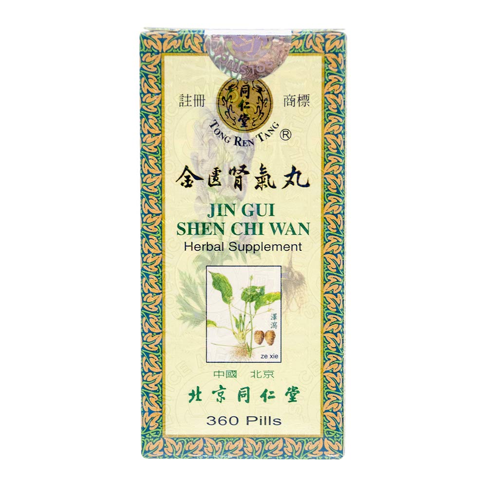Jin Gui Shen Chi Wan Kruidensupplement (360 pillen) (1 fles) (Solstice)