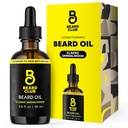 De Beard Club Beard Oil voor mannen - 2oz Classic Sandalwood Natural Baard Oil met Castor & Amber Oils - Baard & snor Conditioner - Hydraten, Softens & kalmeert droge huid - Versterkt haarfollikels
