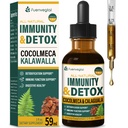 Cocolmeca Bark Immunity & Detox Drop, Herbal Extract met Polypodium Leucotomos Sarsaparilla Milk Thistle Supplement Ondersteuning Ontgifting, Immuunstelsel, Digestieve Gezondheid.